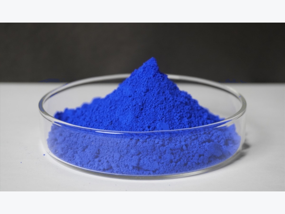 BLUE S466 catalog pigment powder sample