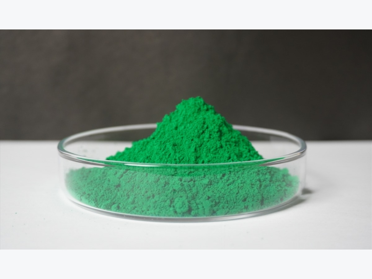 GREEN ART original catalog pigment powder sample