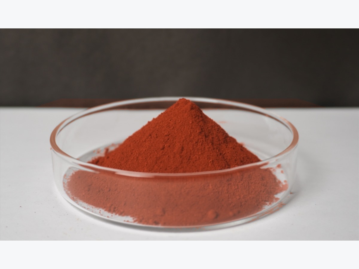 RED 4110 catalog pigment powder sample