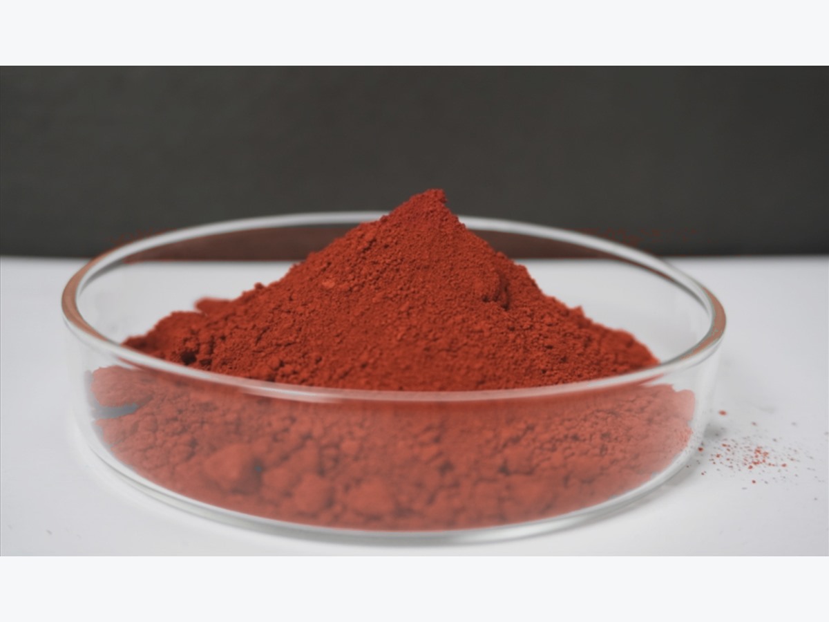 RED 4120 catalog pigment powder sample