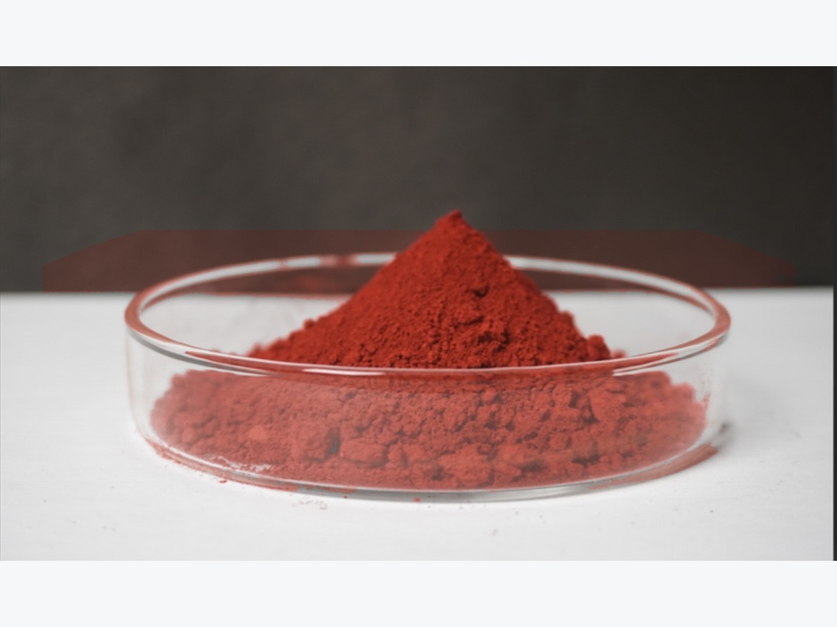 RED 4130 catalog pigment powder sample