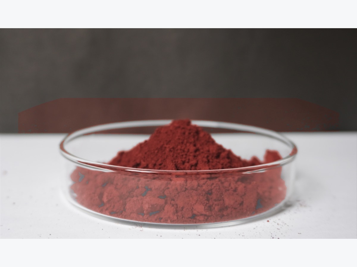 RED 4180 catalog pigment powder sample