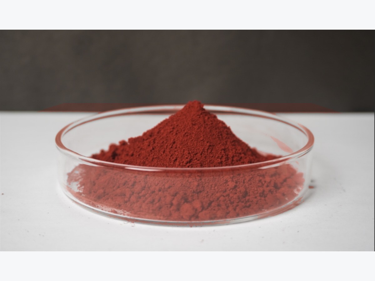 RED 4190 catalog pigment powder sample