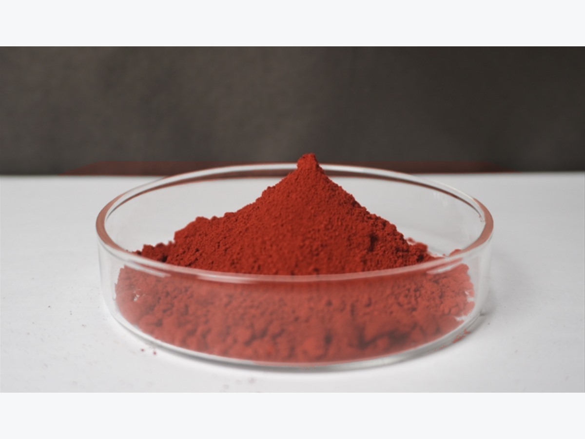 RED S130 catalog pigment powder sample