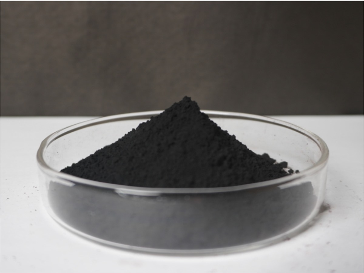 TC810 catalog carbon black powder sample